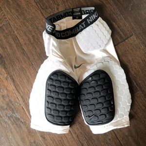 Nike Pro Combat padded compression shorts.